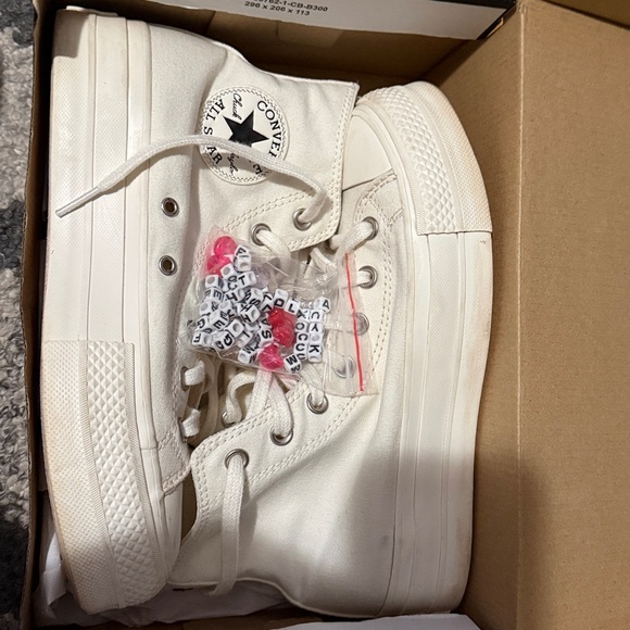 Converse Chuck Taylor All Star Lift Platform DIY Beads - Picture 12 of 13